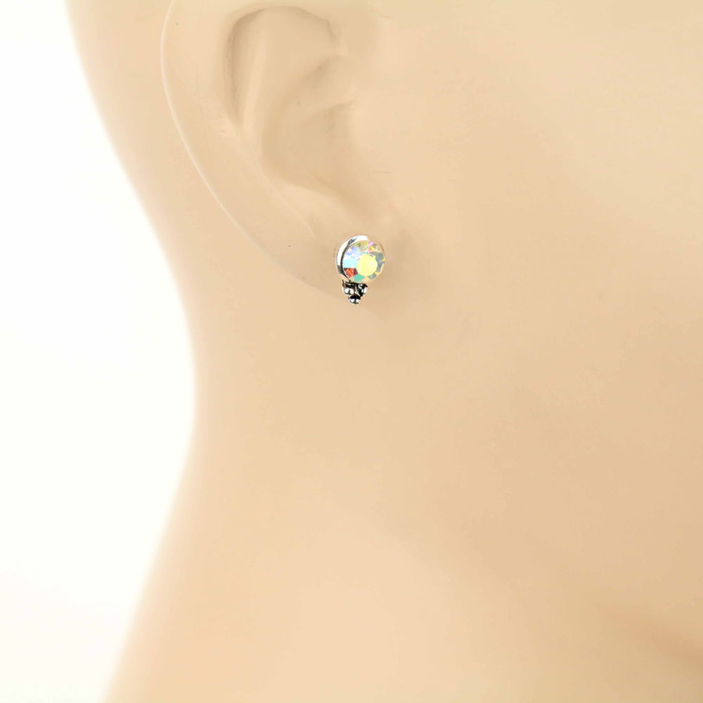 3 Pair Flower Earring Set - Image 3