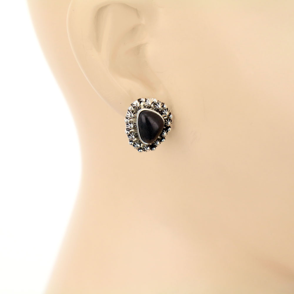 3 Pair Stone Earring Set - Image 4
