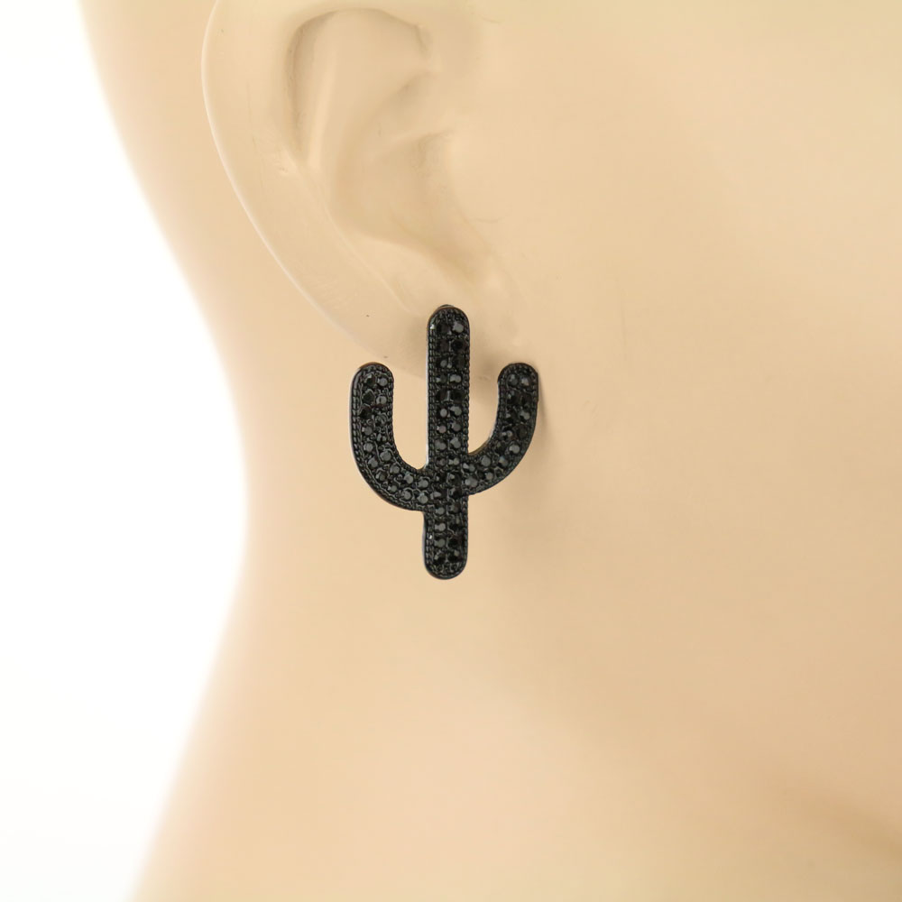 3 Pair Cactus Earring Set - Image 3