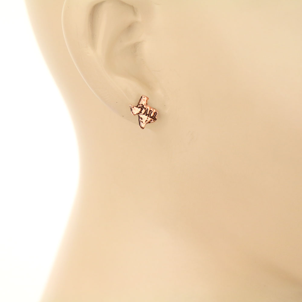 3 Pair Texas Map Earring Set - Image 2