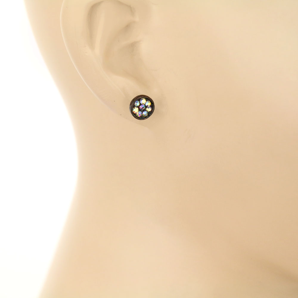 3 Pair Stone Earring Set - Image 2