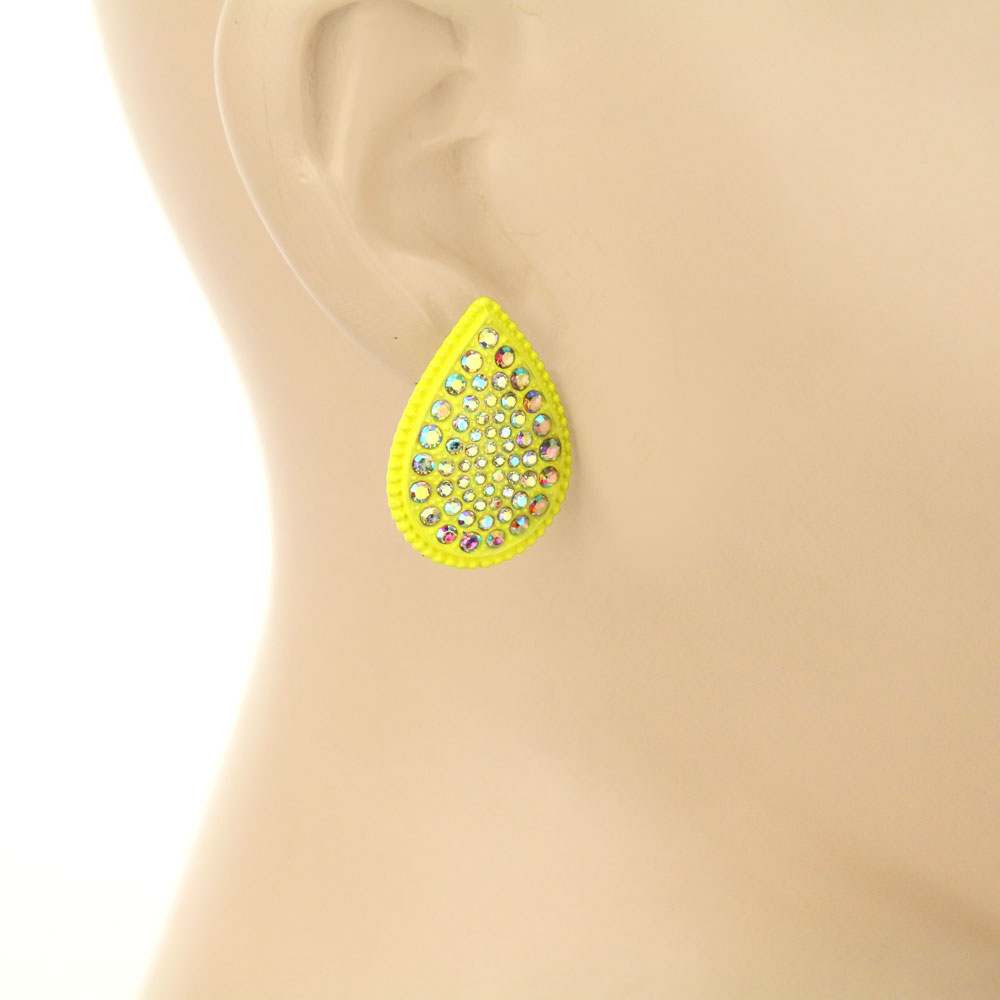 3 Pair Stone Earring Set - Image 3