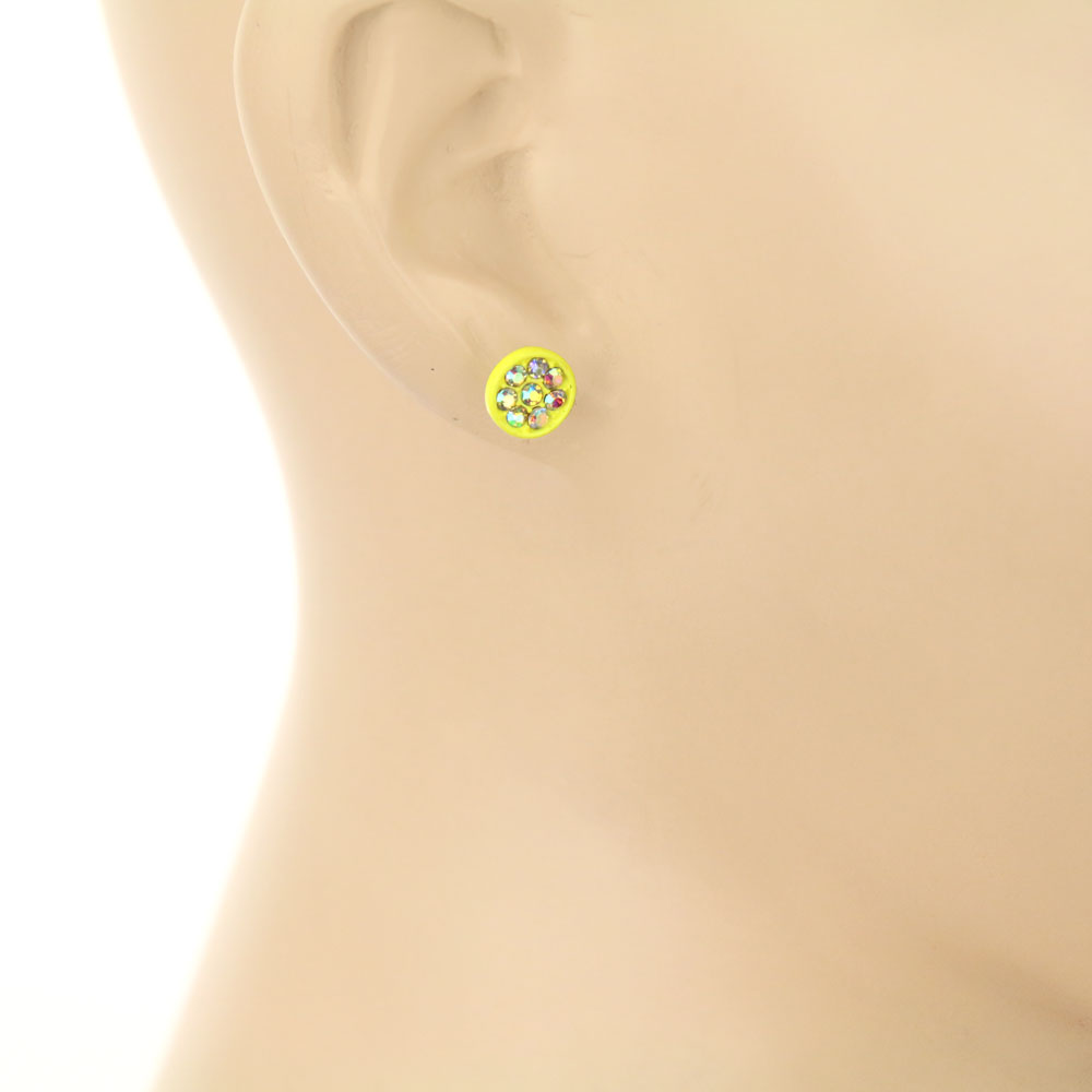 3 Pair Stone Earring Set - Image 2