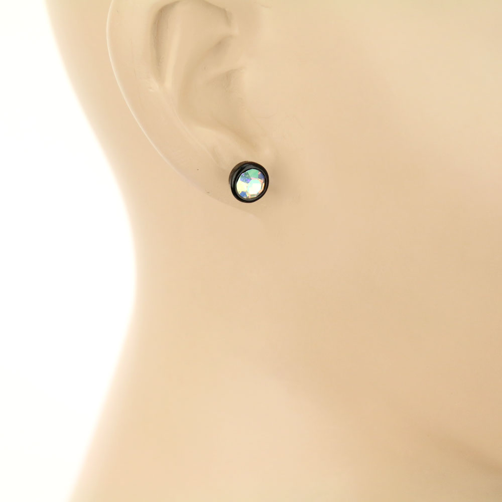 3 Pair Stone Earring Set - Image 2