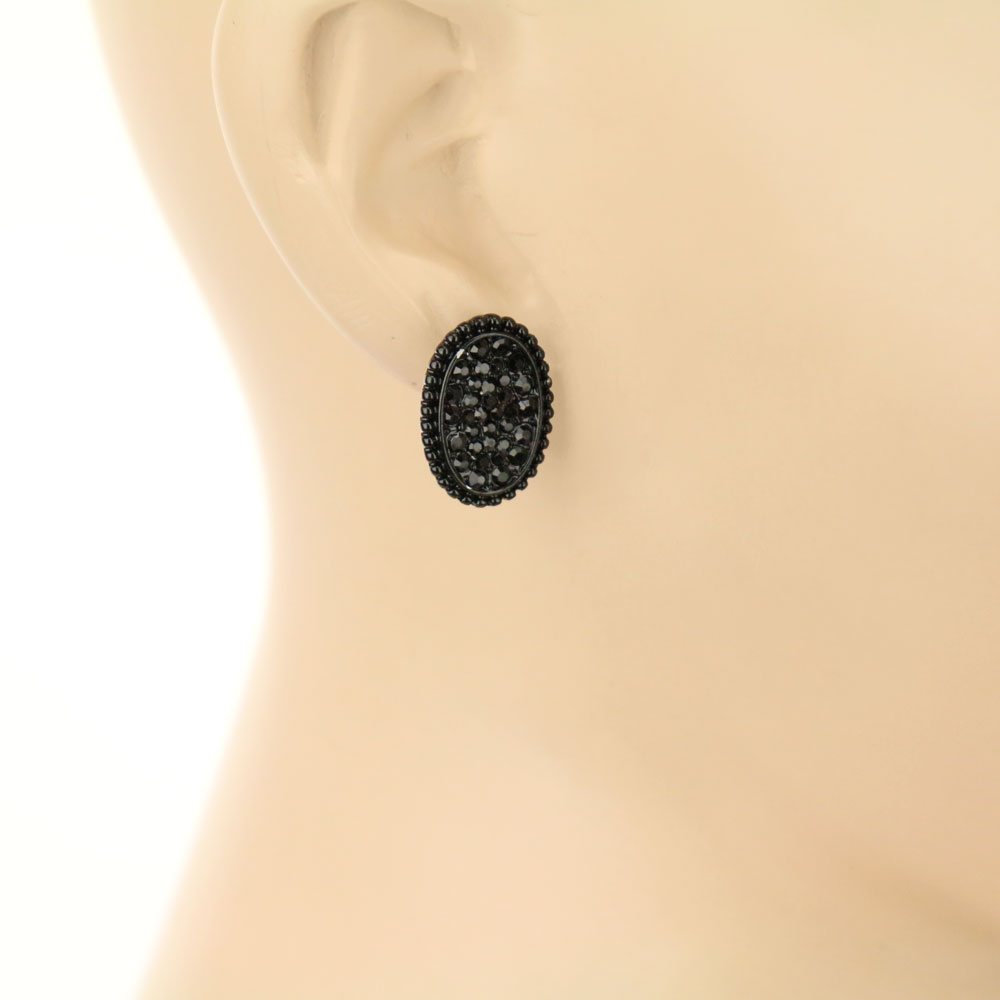 3 Pair Stone Earring Set - Image 3