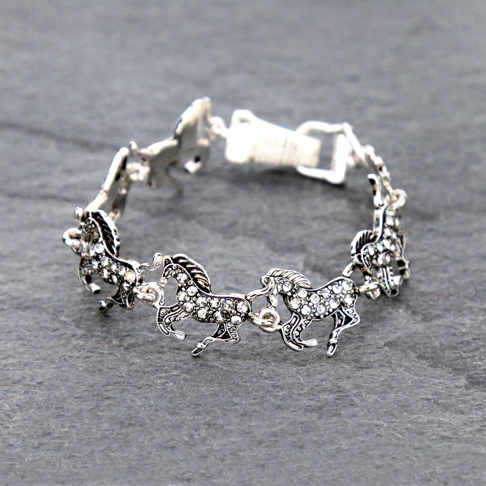Running Horse Magnetic Bracelet