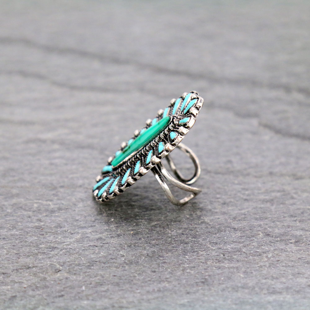 Western Style Cuff Ring - Image 2