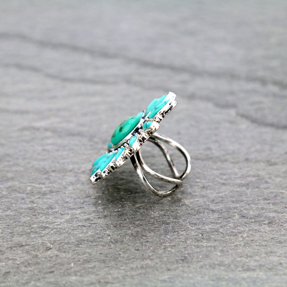 Western Style Cuff Ring - Image 2