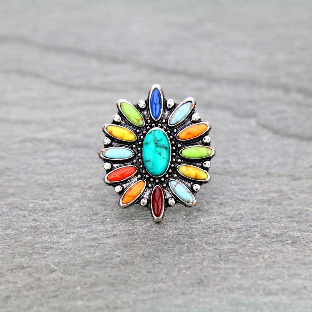 Western Style Cuff Ring