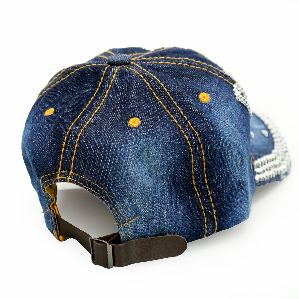 Sports "Basketball MOM" Rhinestone Cap - Image 3