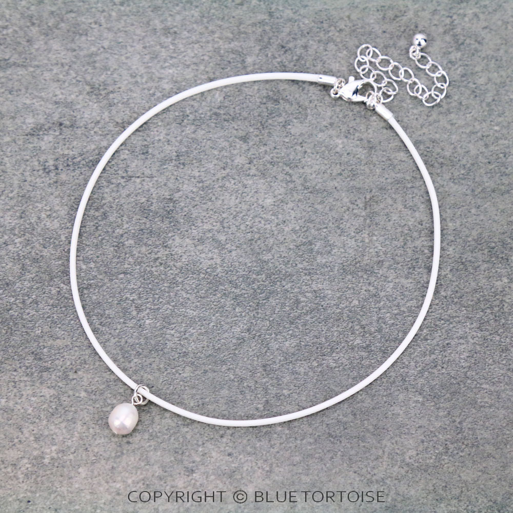 Freshwater Pearl Pendant Choker