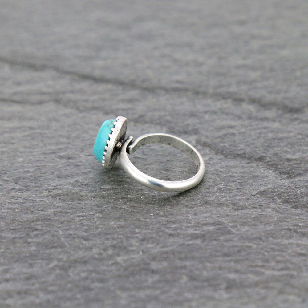 Small! Natural Stone Adjustable Ring - Image 2