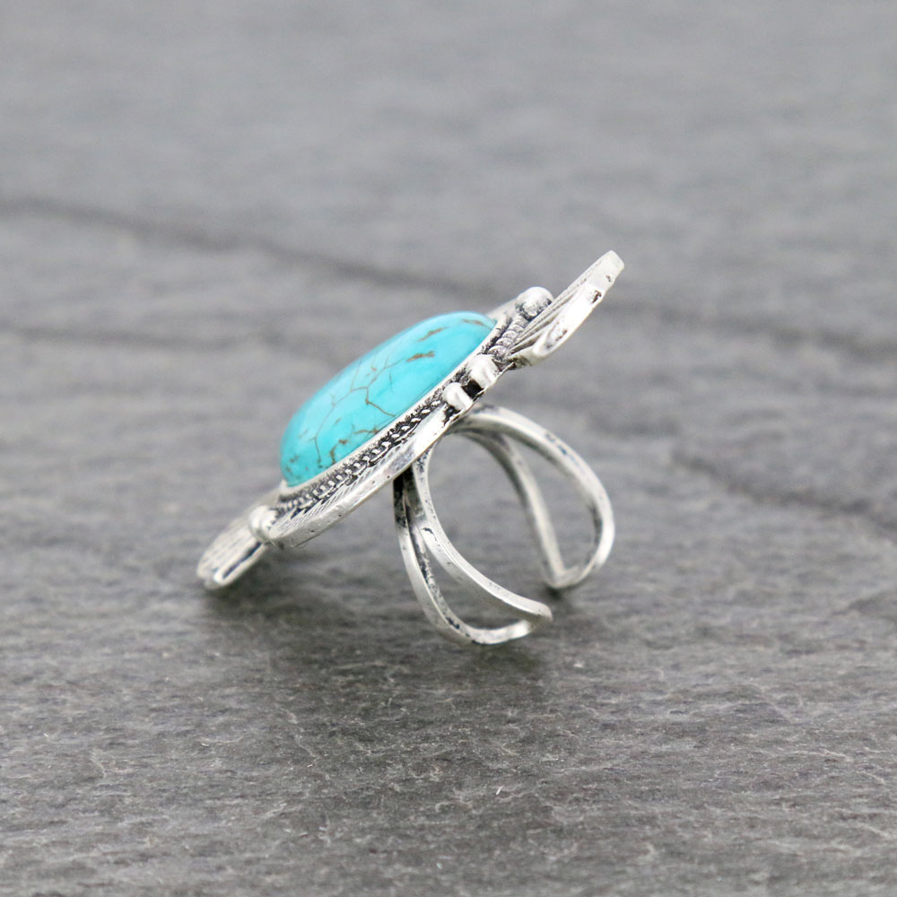 Natural Stone Ring - Image 2