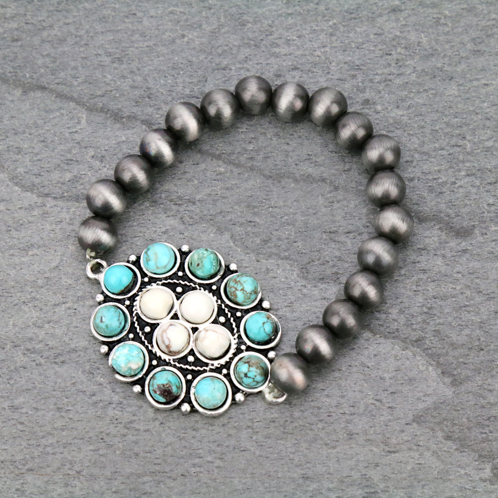 Natural Stone Stretch Bracelet
