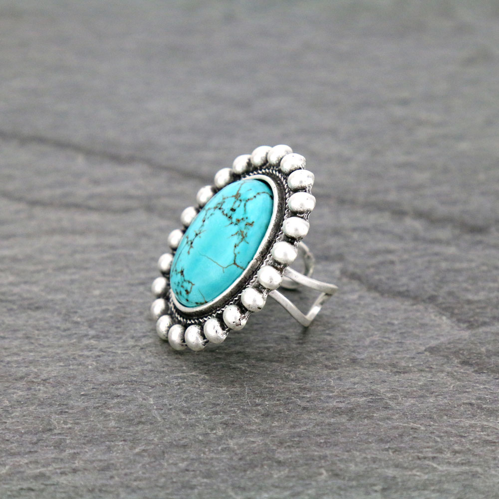 Natural Stone Ring - Image 2