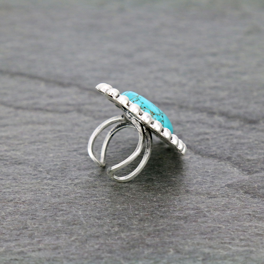 Natural Stone Ring - Image 3