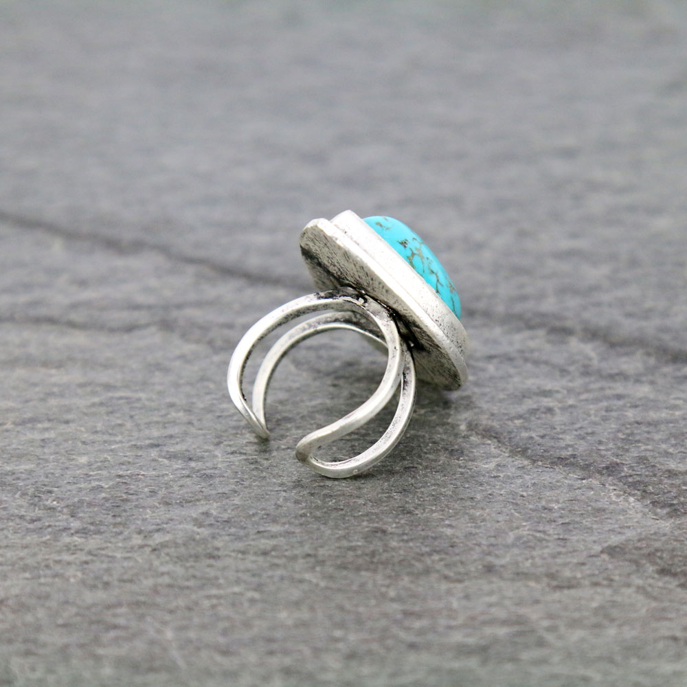 Natural Stone Ring - Image 3