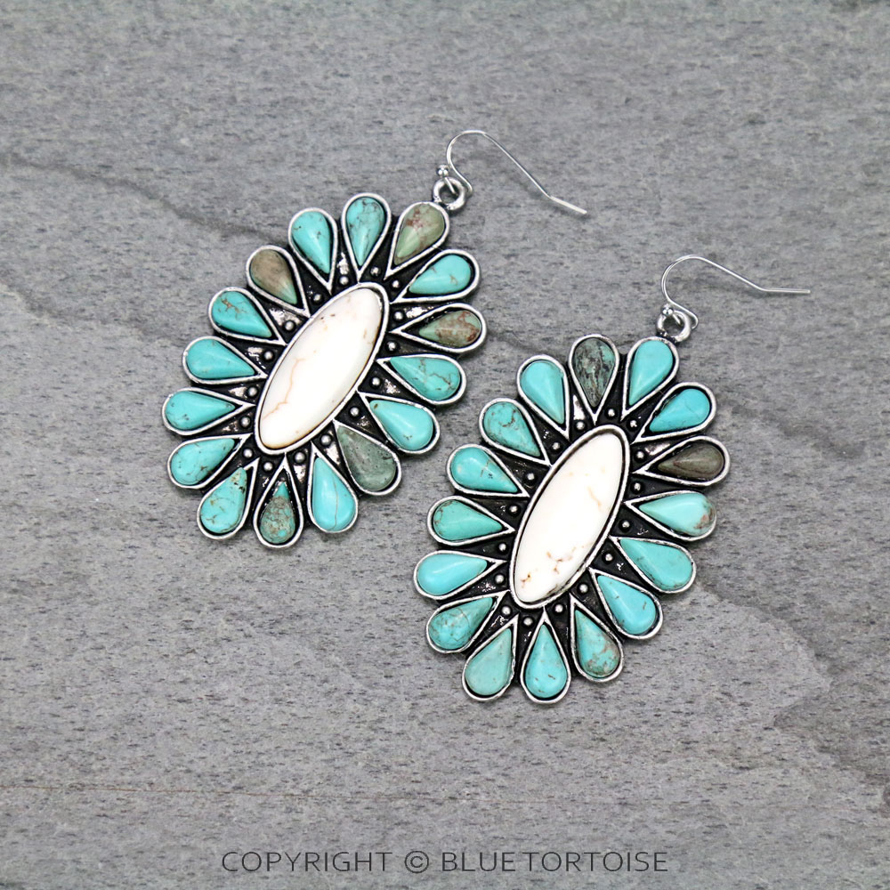 Natural Stone Earrings