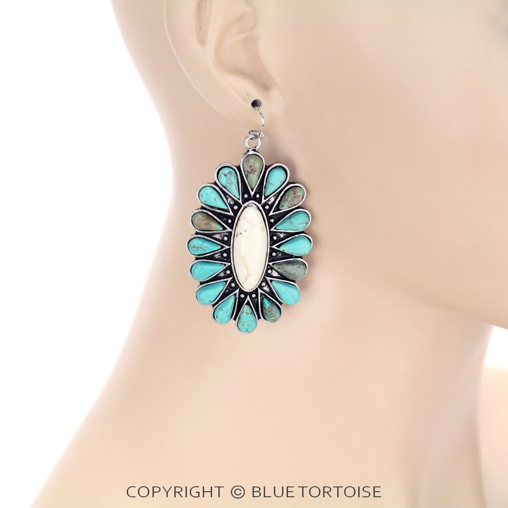 Natural Stone Earrings - Image 2