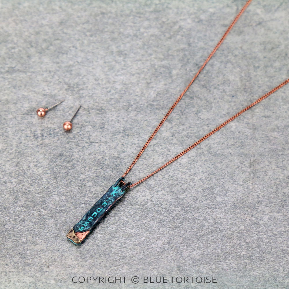 Western "Kindness" Necklace Set