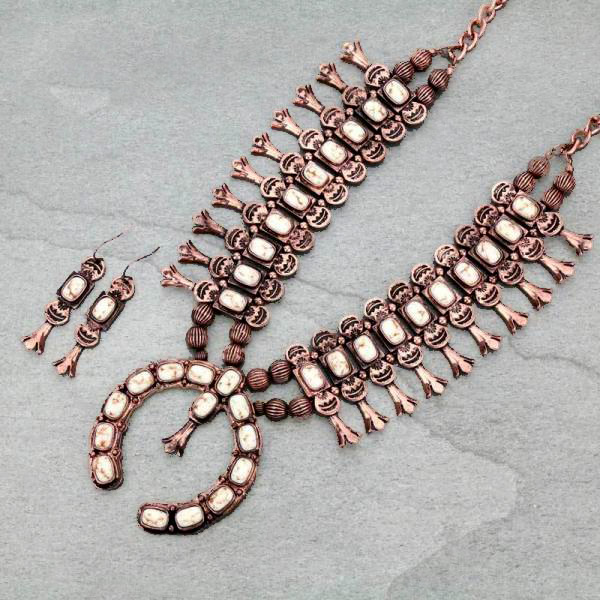 Squash Blossom Necklace Set