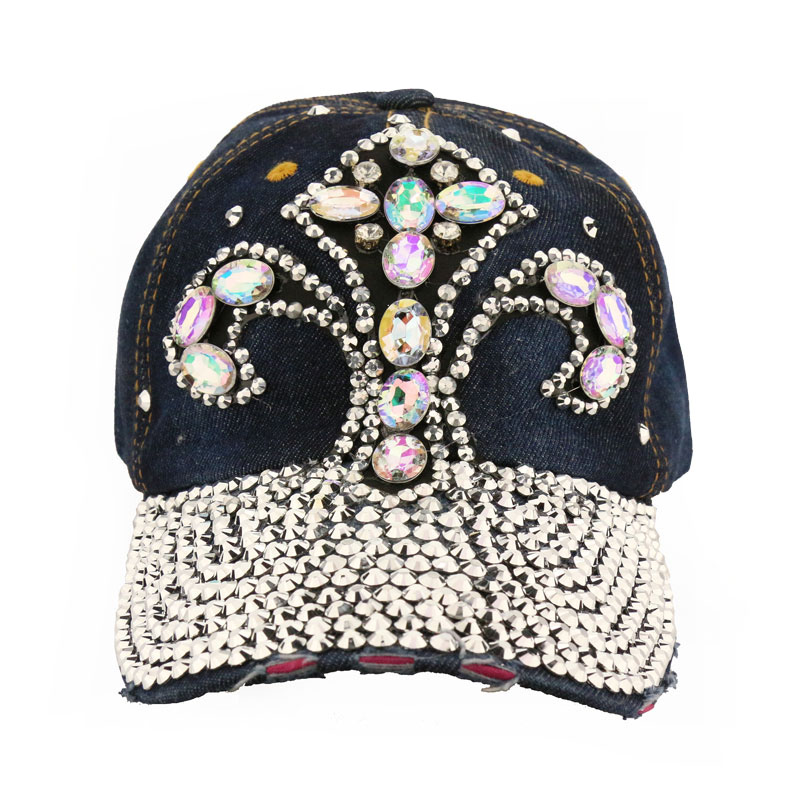 Fleur De Lis AB Stone Cap - Image 2