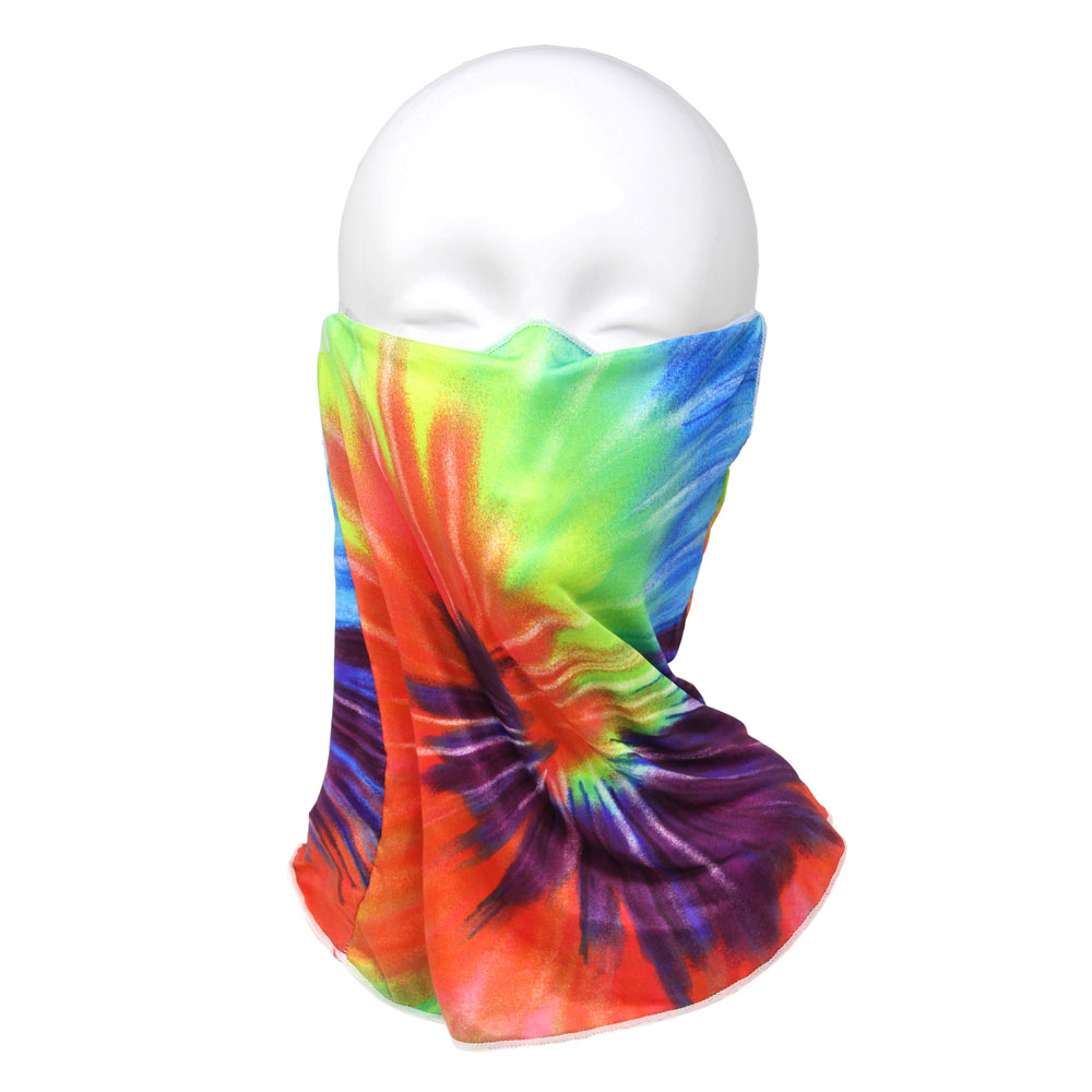 Tie Dye Print Face Tube Mask