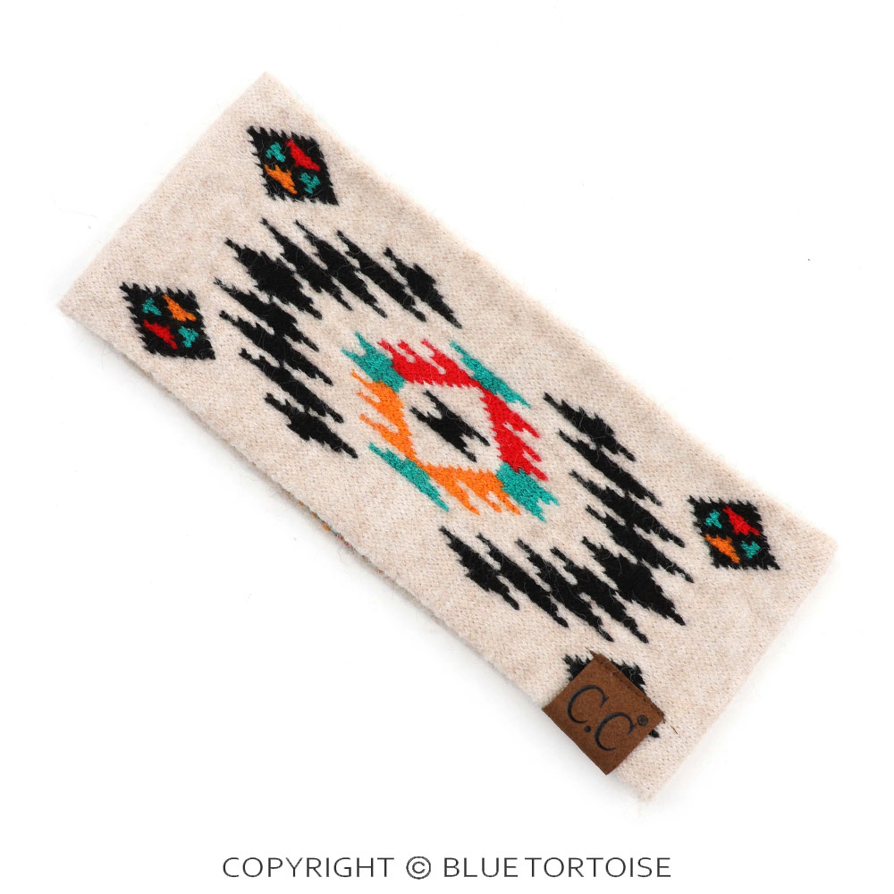 C.C Soft Aztec Pattern Headwrap