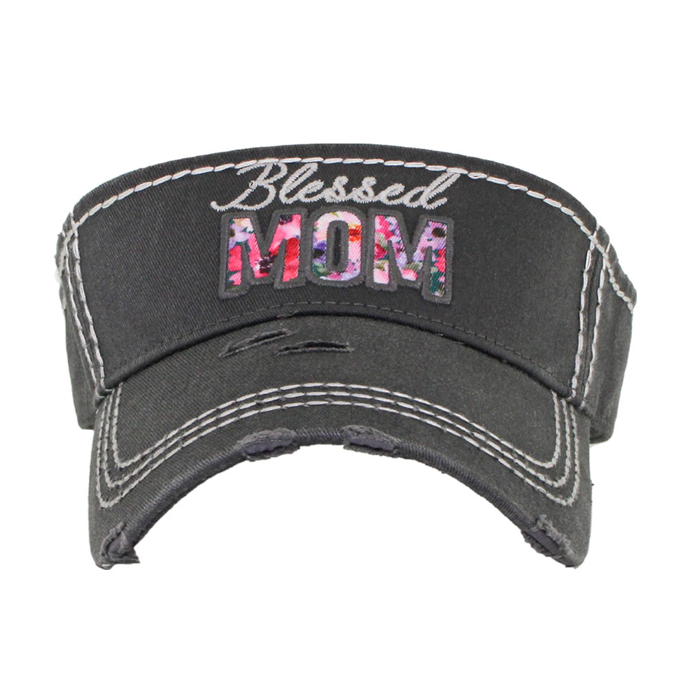 "Blessed MOM" Vintage Sun Visor