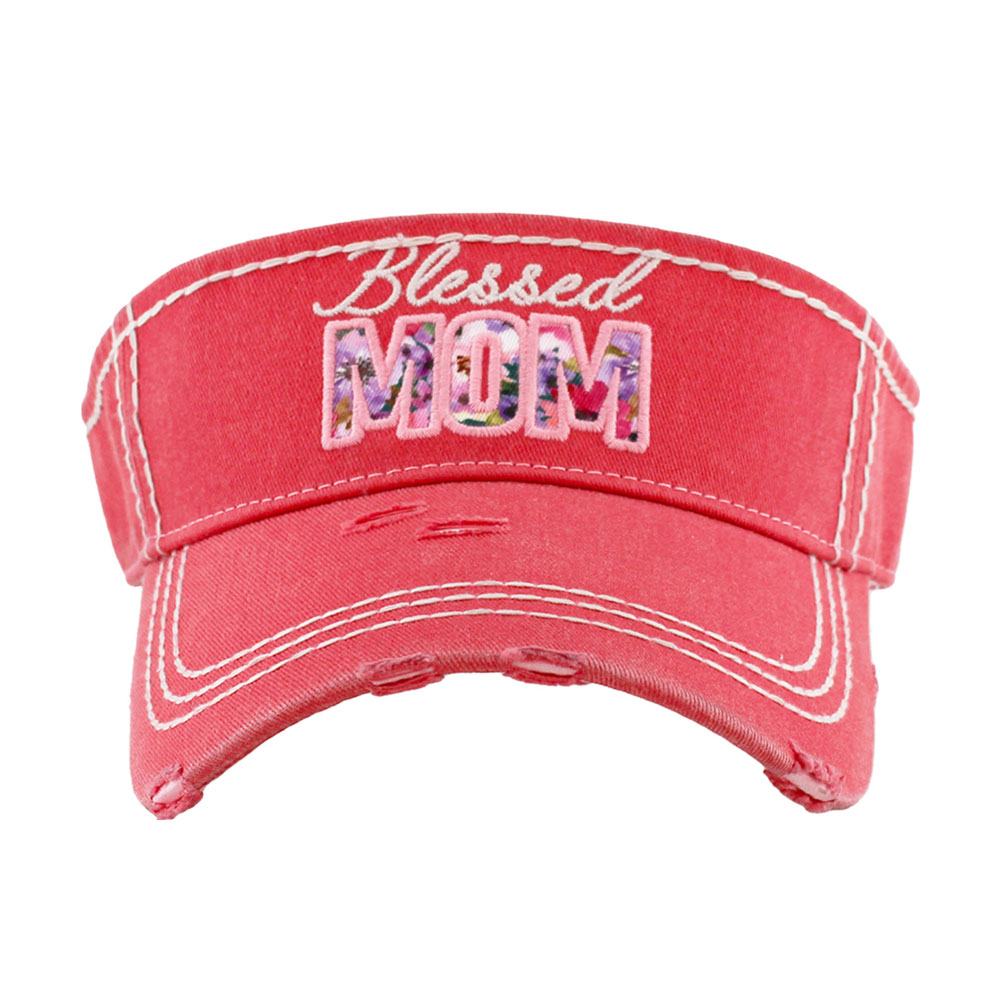 "Blessed MOM" Vintage Sun Visor