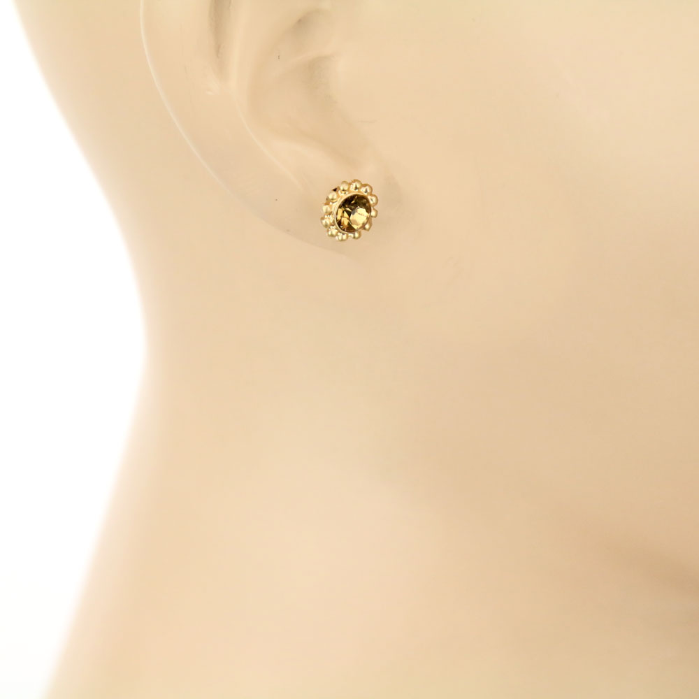 3 Pair Sunflower Earring Set - Image 2