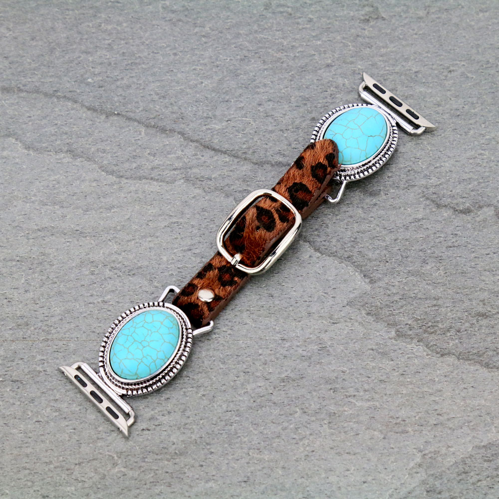 Leopard Print Apple Watch Band