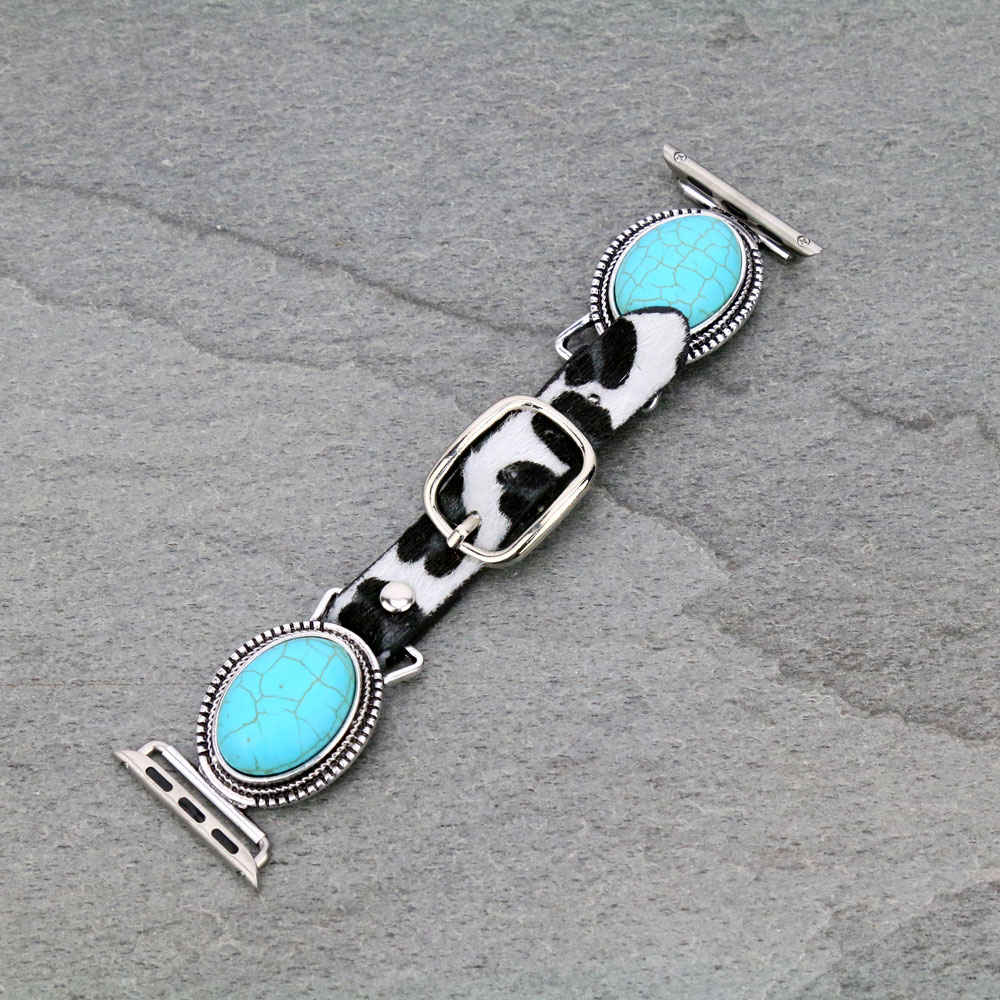 Cow Print Apple Watch Band