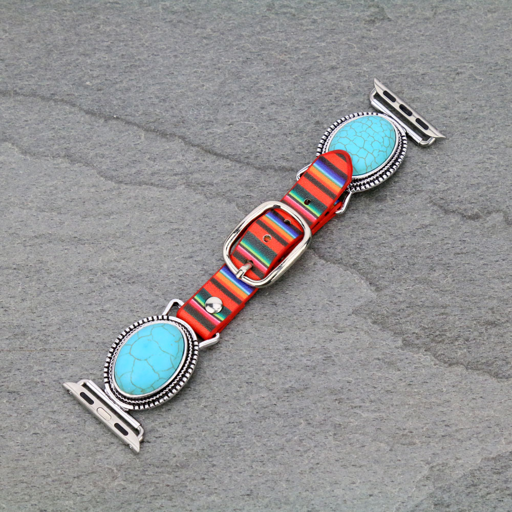 Serape Print Apple Watch Band