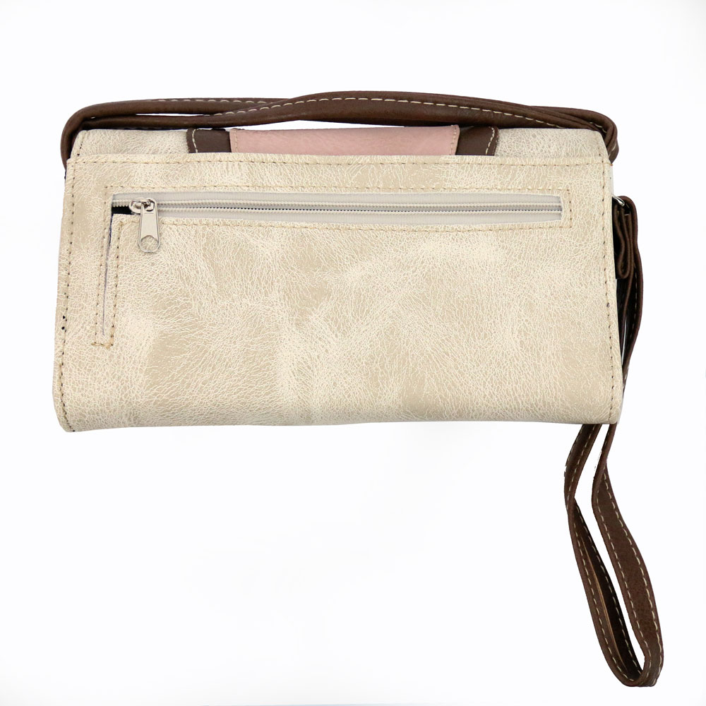Western Faux Leather with Concho Wallet - Image 2