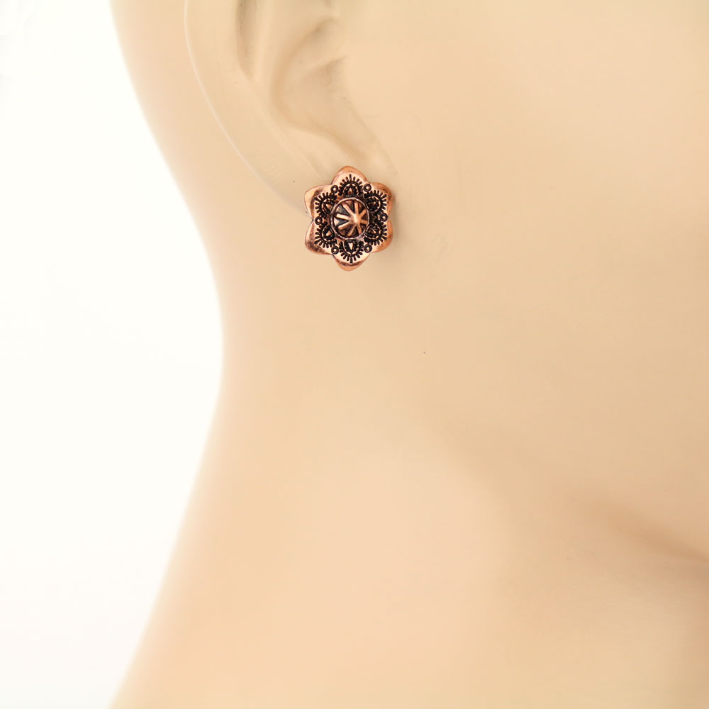 3 Pair Western Cactus Earring Set - Image 4