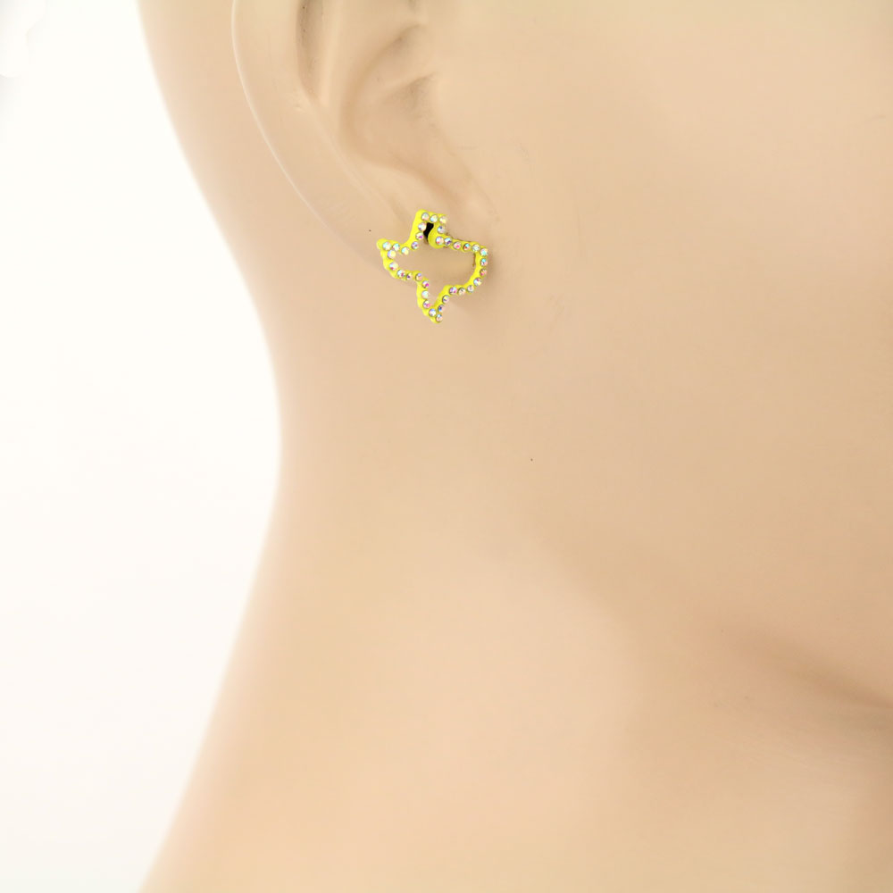 3 Pair Texas Map Earring Set - Image 4