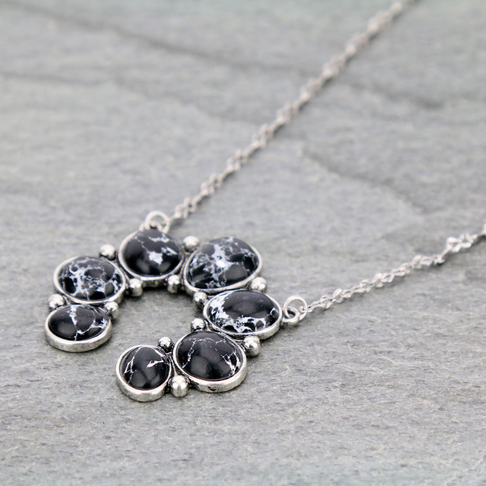 Squash Blossom Chain Necklace - Image 3