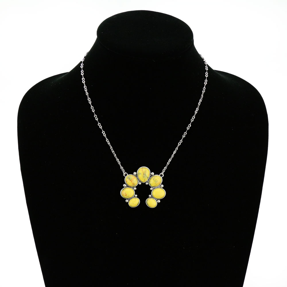 Squash Blossom Chain Necklace - Image 2