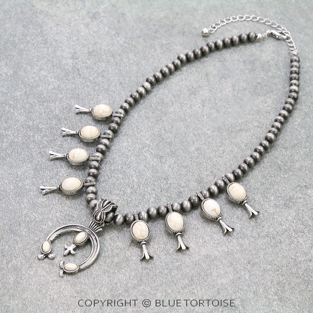 Western Squash Blossom Necklace
