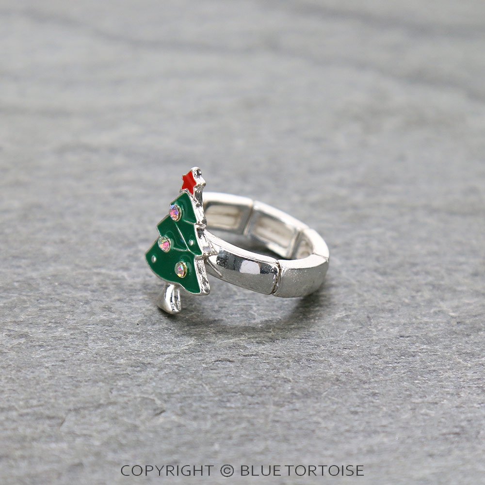 Christmas Tree Stretch Ring - Image 2