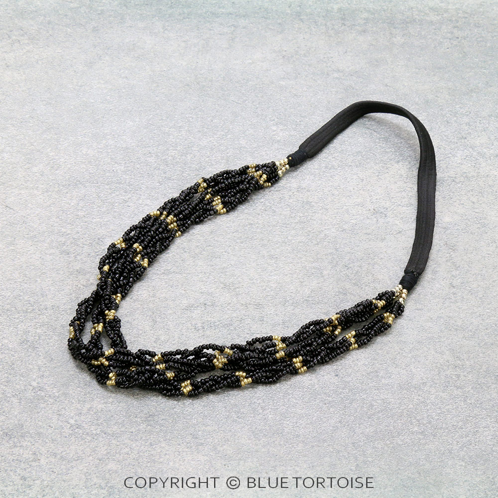 Western Seed Bead Headband - Image 2