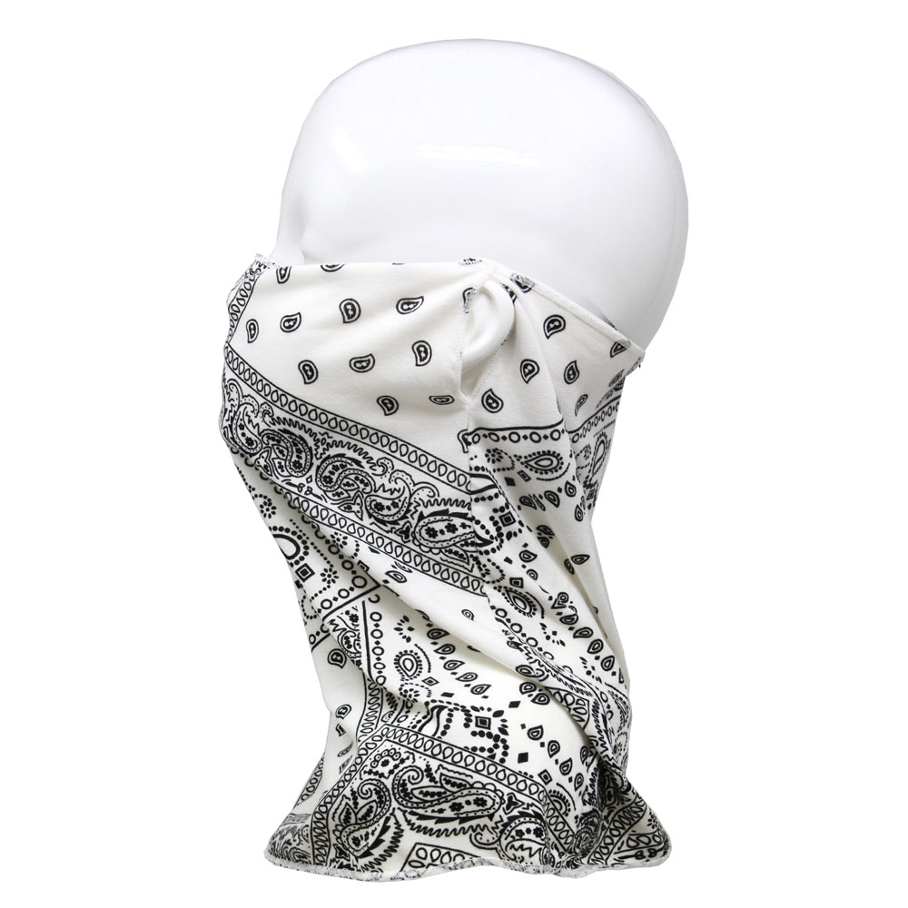 Paisley Print Face Tube Mask - Image 2