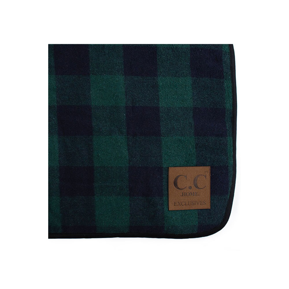 C.C Buffalo Check Pattern Throw Blanket