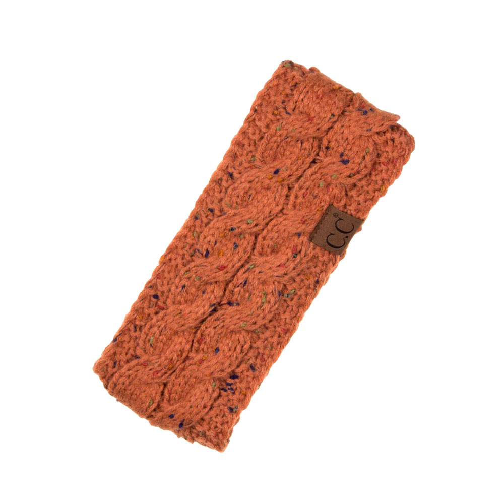 C.C Chunky Knit Confetti Sherpa Lined Headband