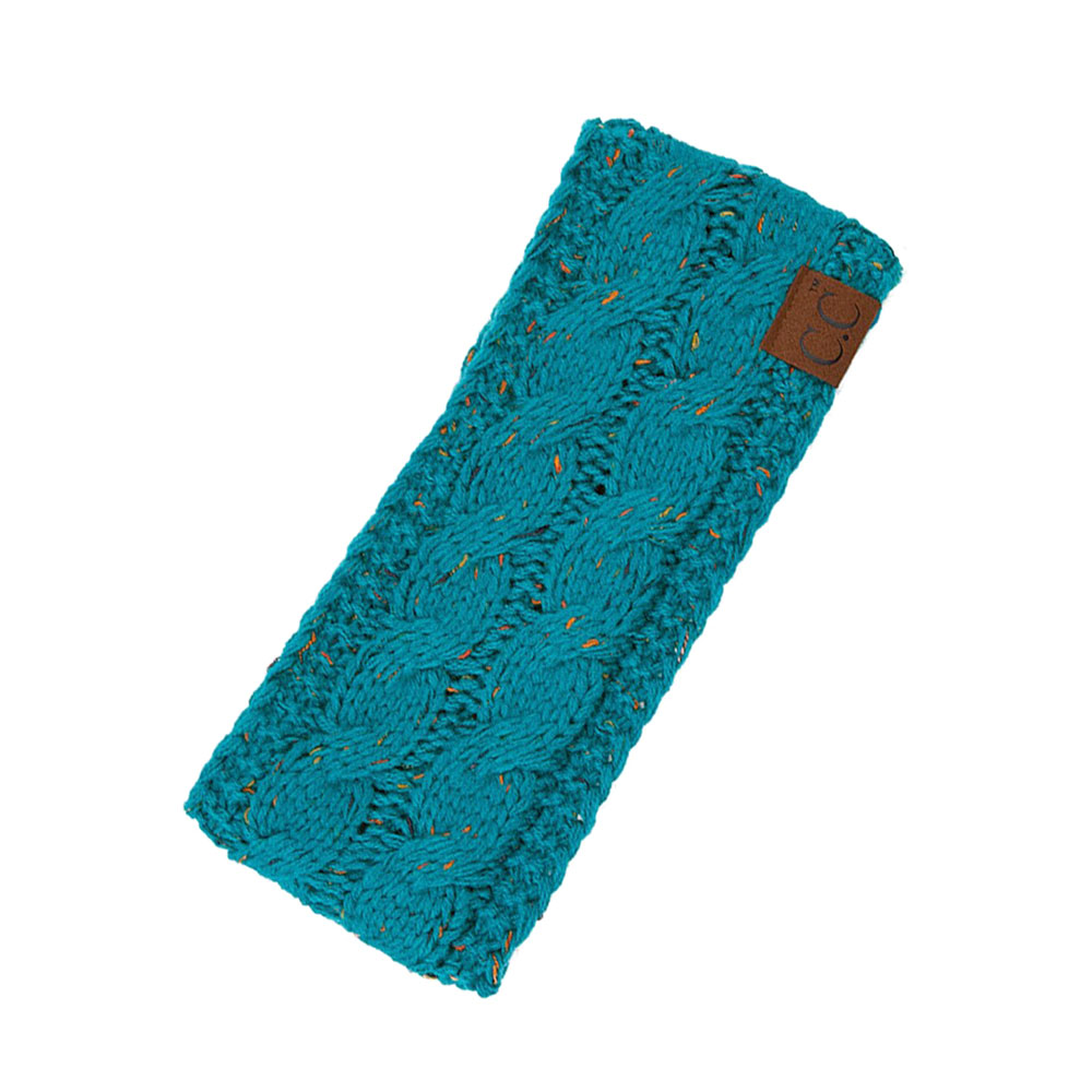 C.C Chunky Knit Confetti Sherpa Lined Headband
