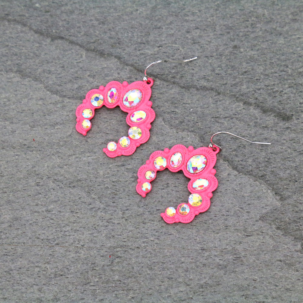 Squash Blossom Dangle Earrings