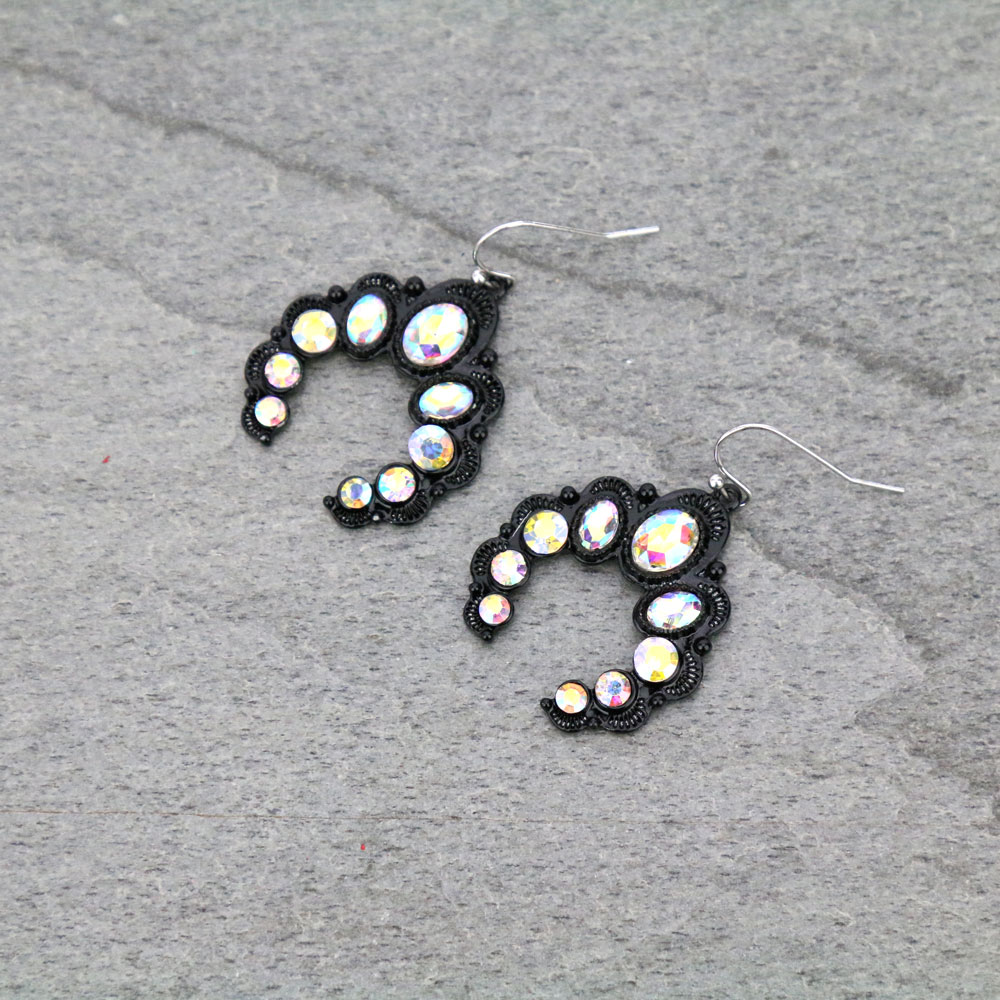 Squash Blossom Dangle Earrings