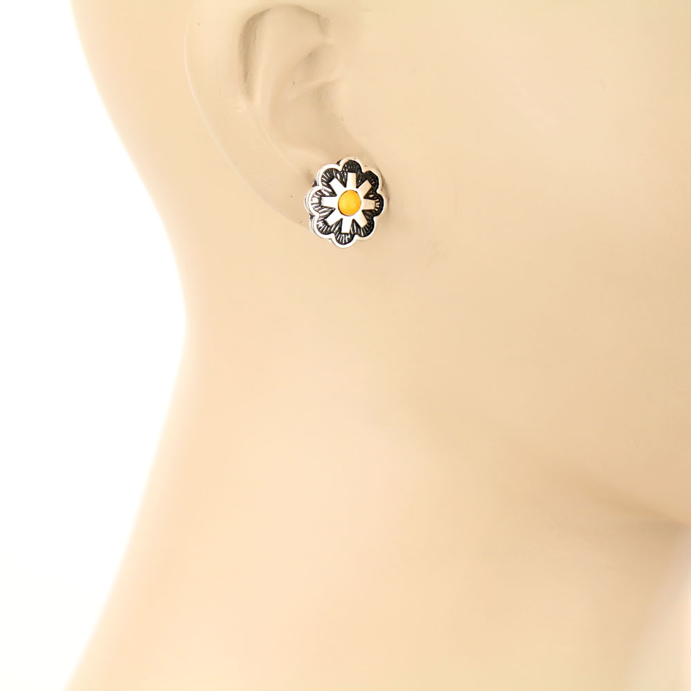 3 Pair Western Turquoise Earring Set - Image 3
