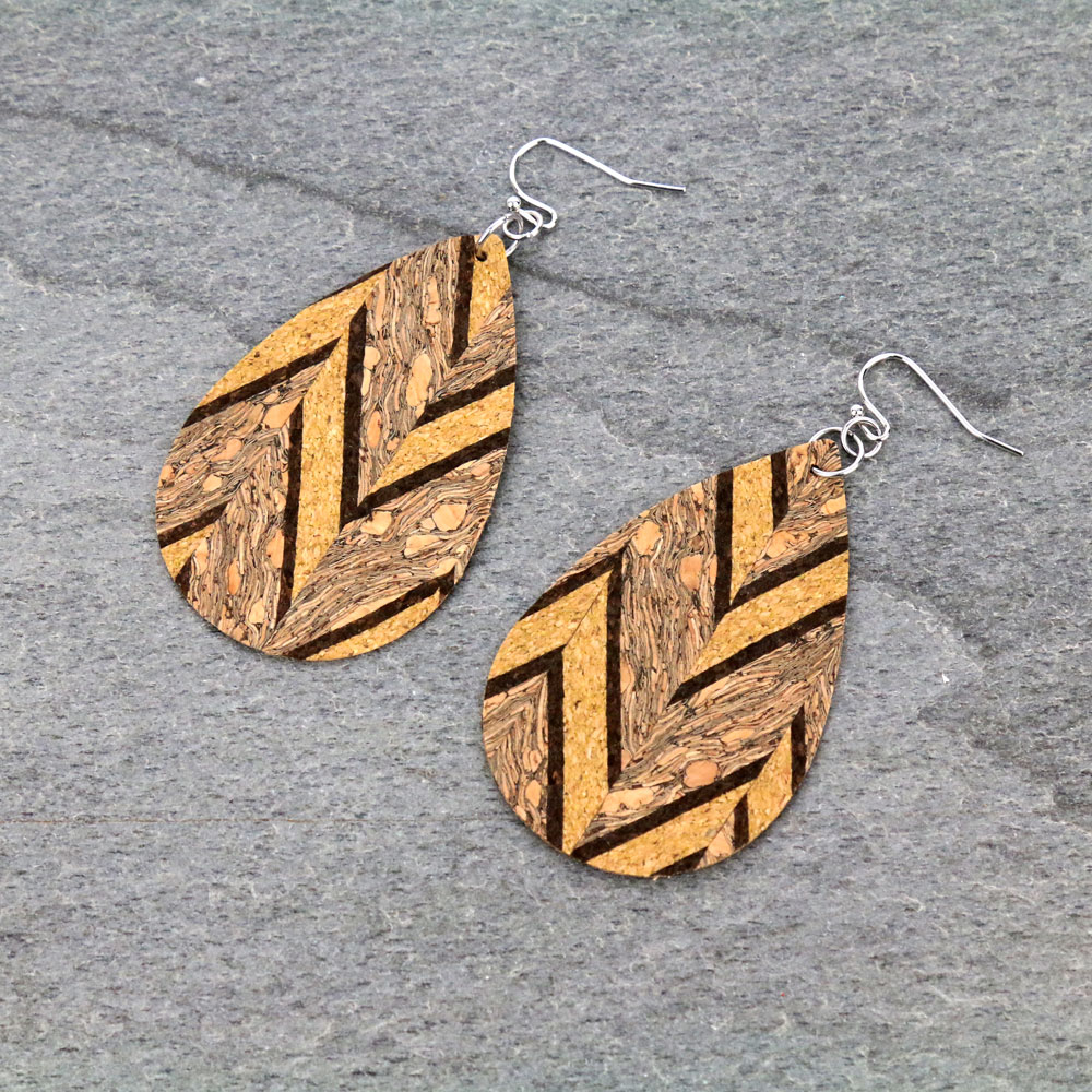 Aztec Leather** Earrings